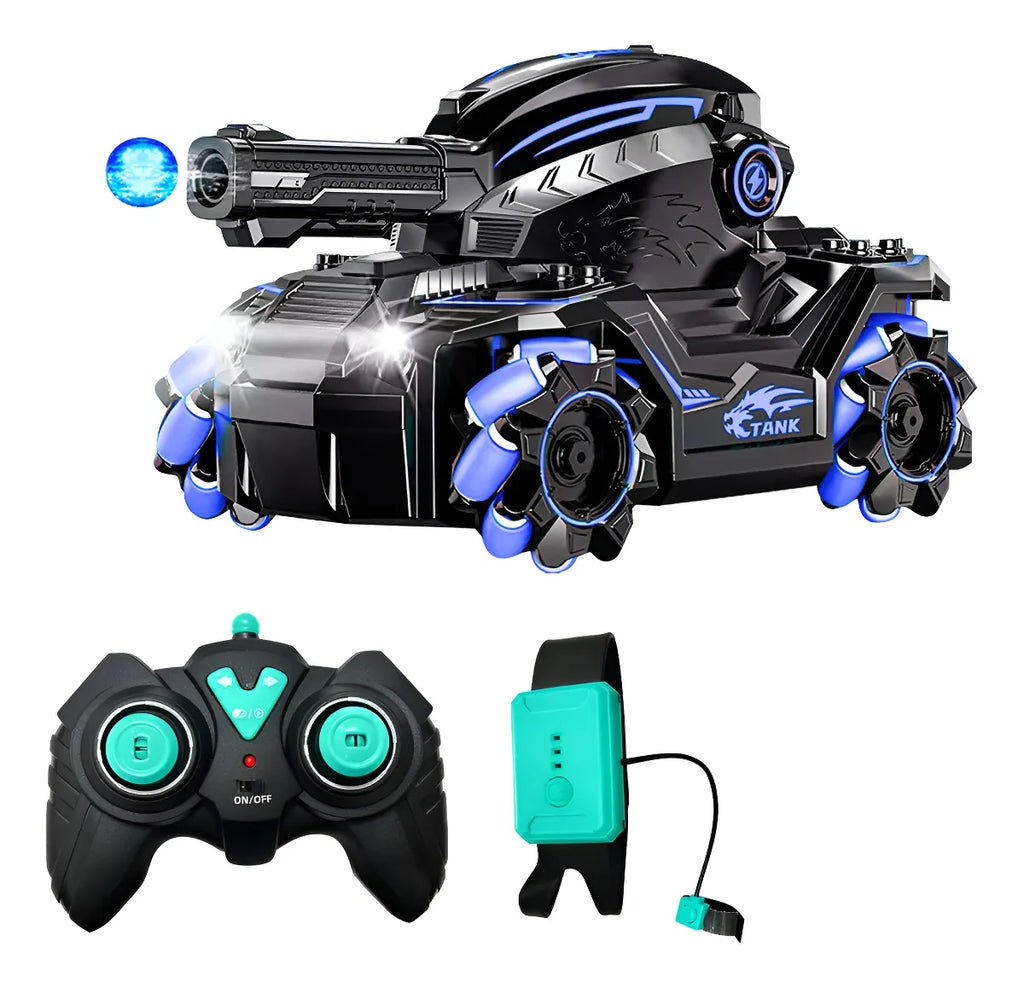 Tanque 360° con Bolitas De Hidrogel